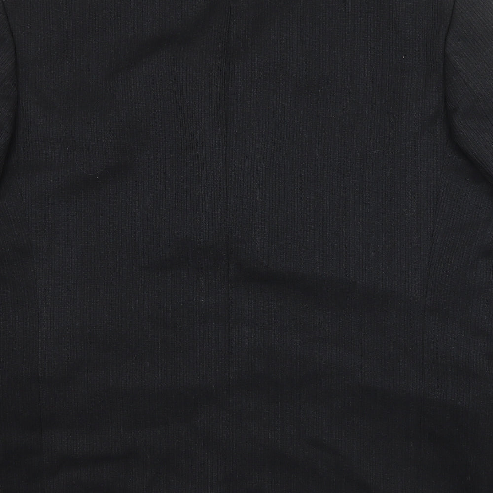 Tom English Mens Black Jacket Coat Size 40