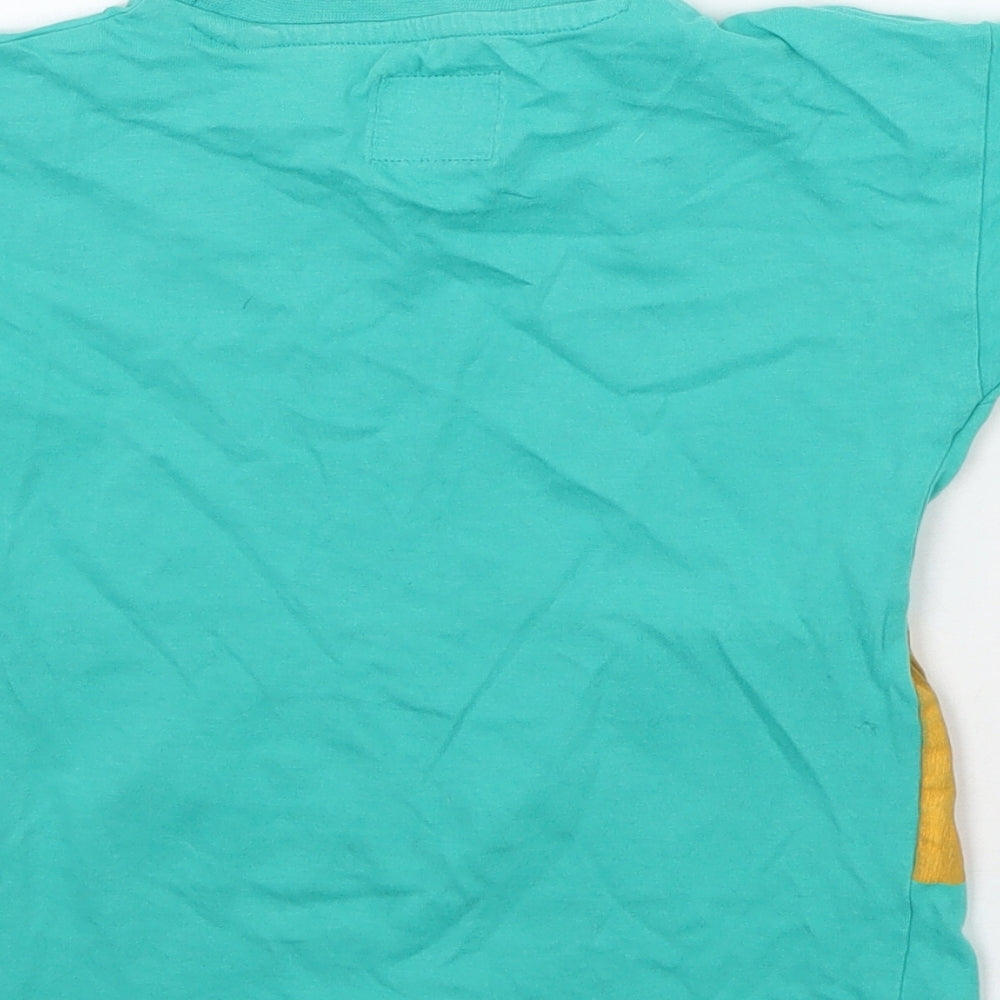 Steel & Jelly Boys Green Basic T-Shirt Size 2-3 Years