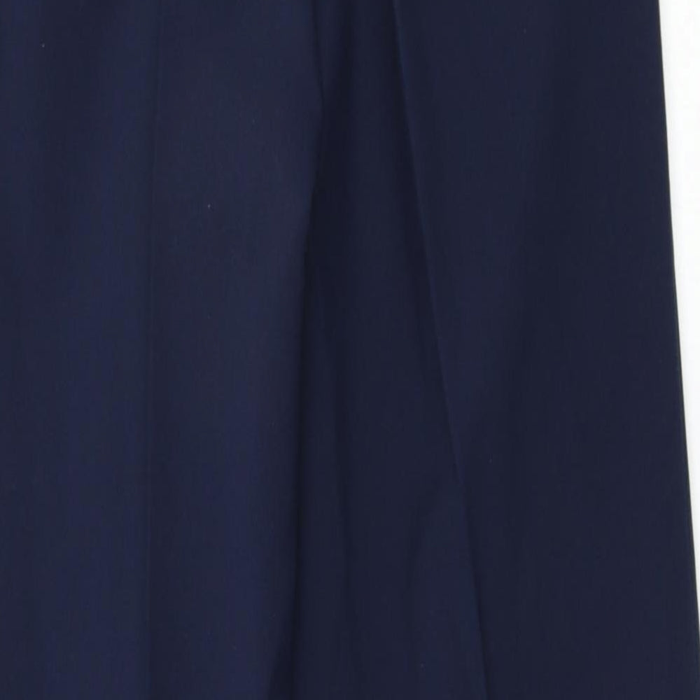 design essentials Womens Blue Trousers Size 12 L28 in