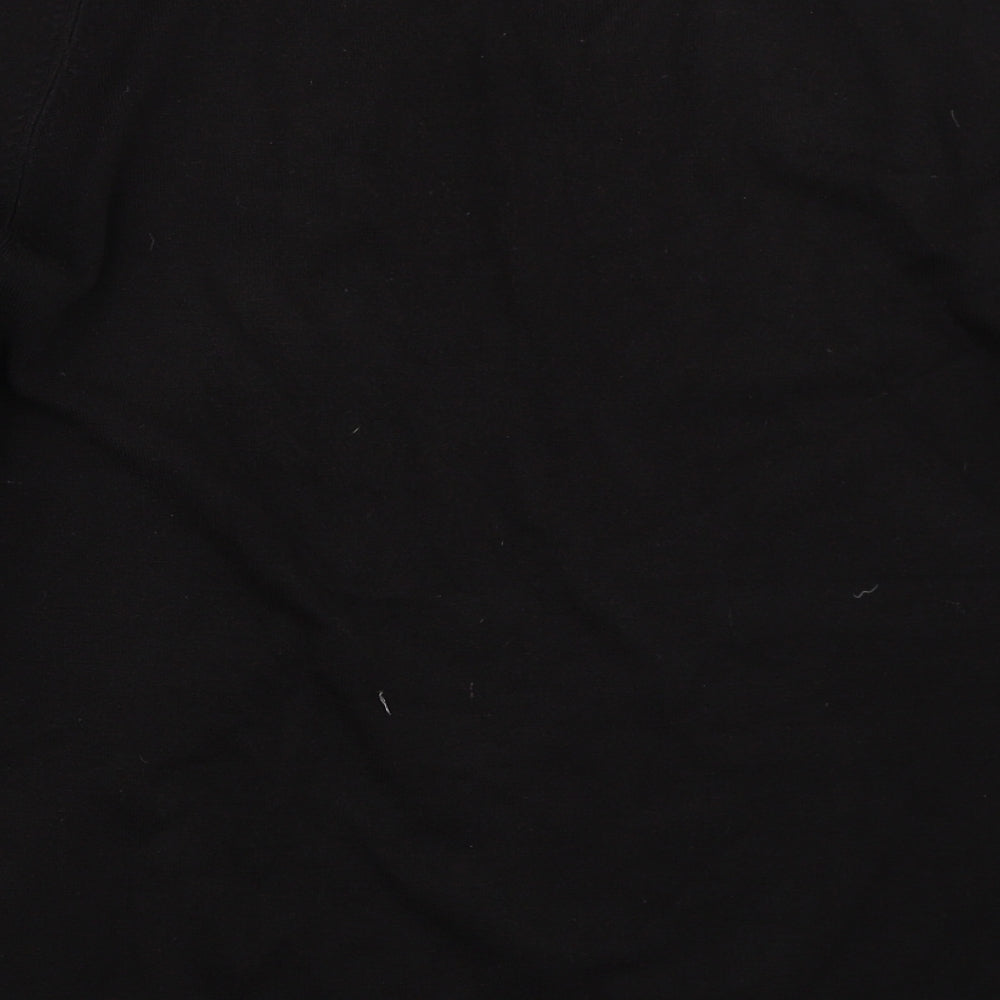 Marks & Spencer Mens Black Pullover Jumper Size L