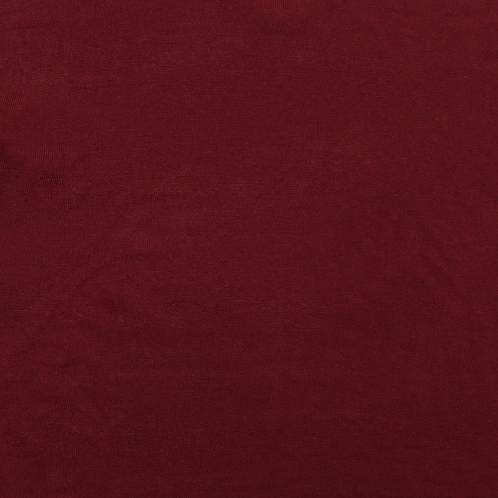 Marks and Spencer Mens Red Pullover Jumper Size L