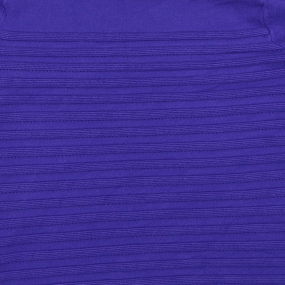 Bonmarché Womens Blue Pullover Jumper Size XS