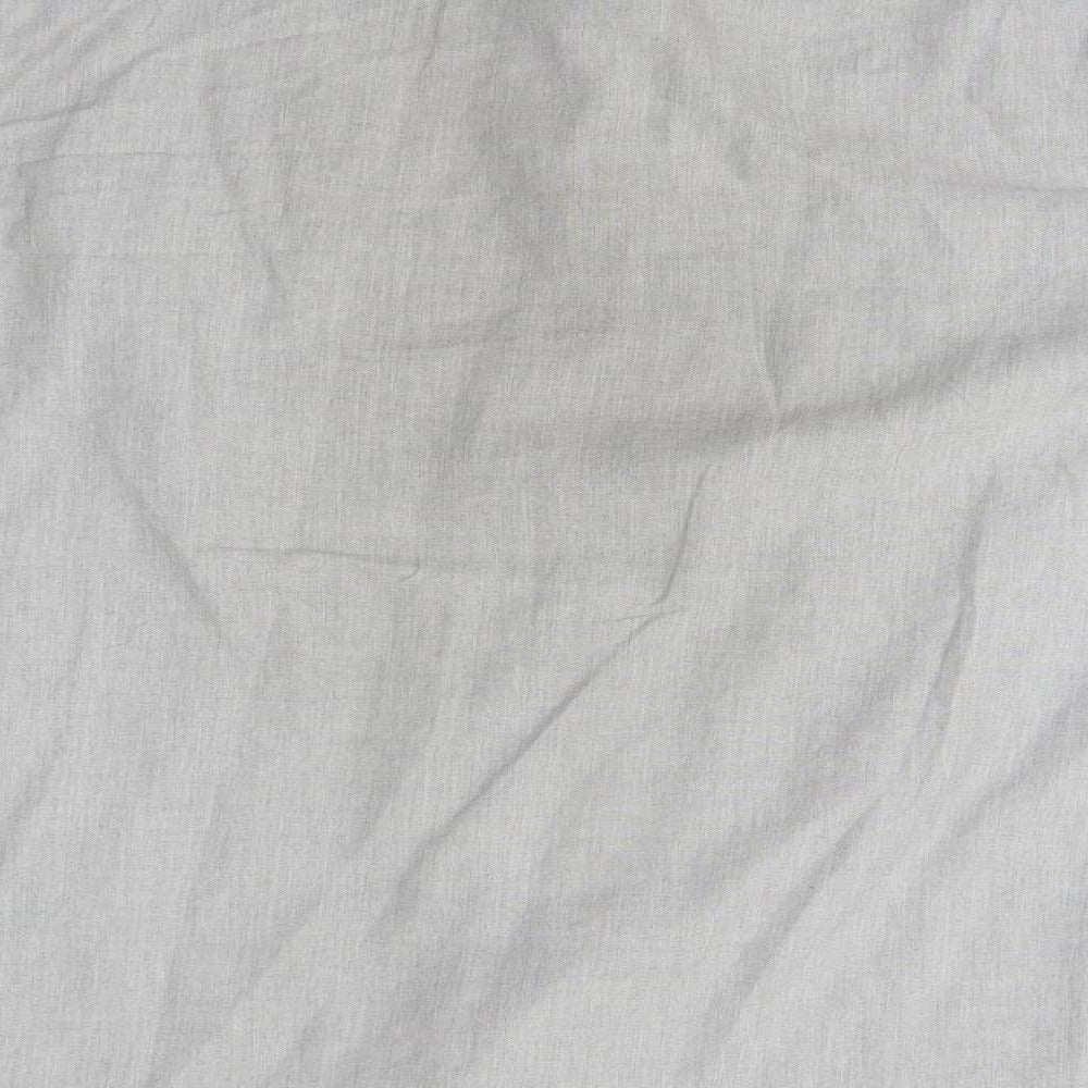 NEXT Mens Grey Button-Up Size L