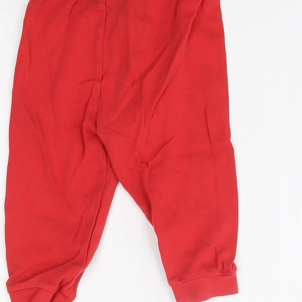 George Baby Red Pyjama Pants Size 12-18 Months