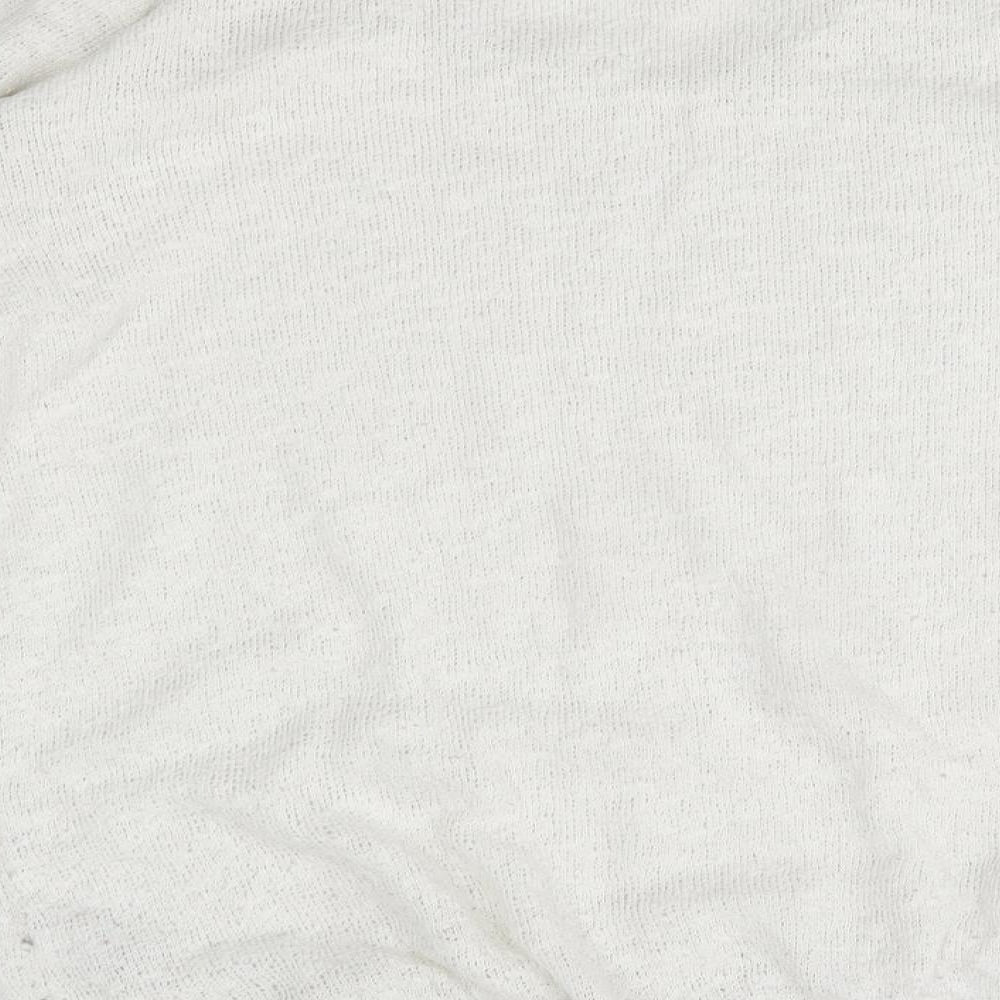 George Womens White Pullover Jumper Size 10