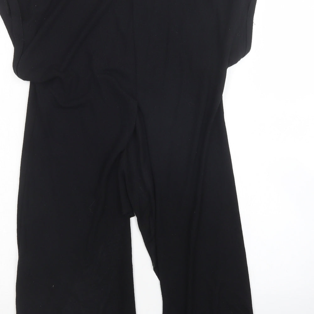 Topshop Womens Black Pullover Jumper Size 8