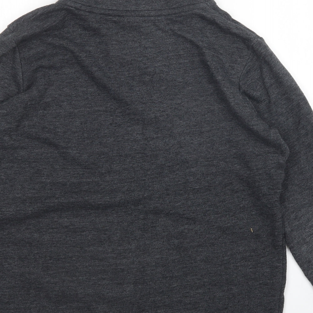 PINK Womens Grey Pullover Sweatshirt Size XS