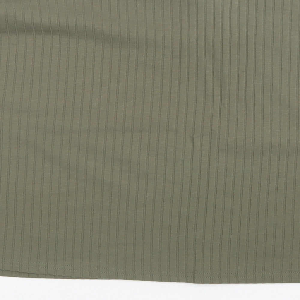 H&M Womens Green Pullover Jumper Size M