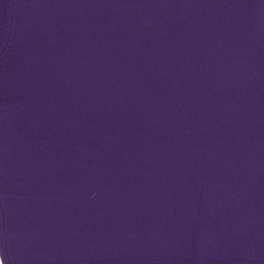 Marks & Spencer Womens Purple Pullover Jumper Size 8
