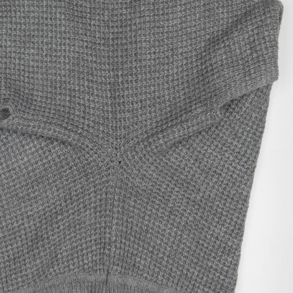 Matalan Womens Grey Cardigan Jumper Size 16