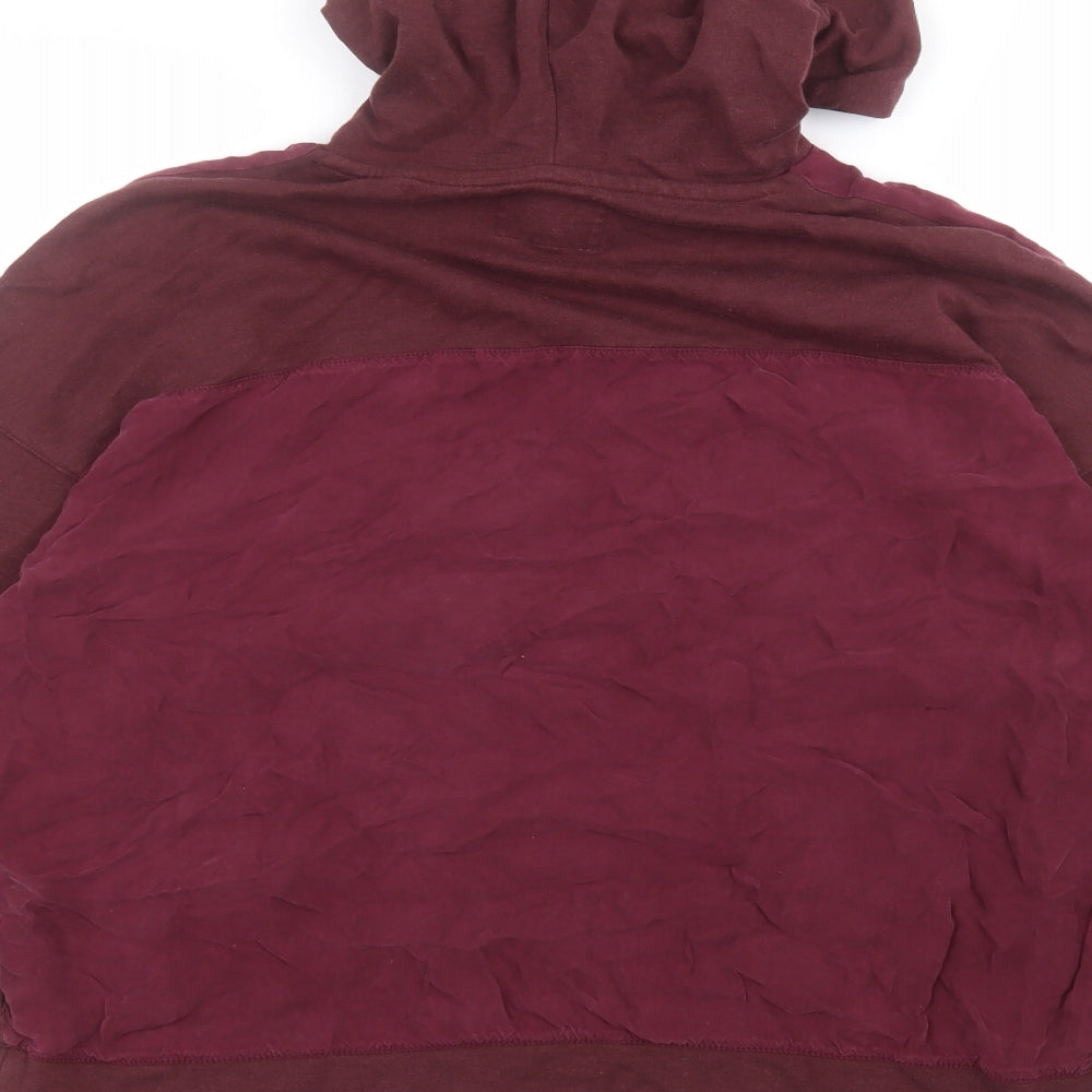 NEXT Womens Red Pullover Hoodie Size L