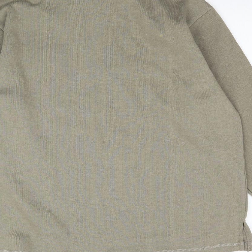 TJ Hughes Womens Green Pullover Sweatshirt Size XL