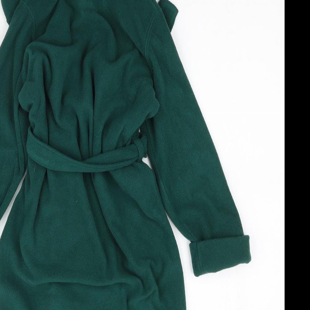 Lands' End Boys Green Solid Robe Size 4 Years