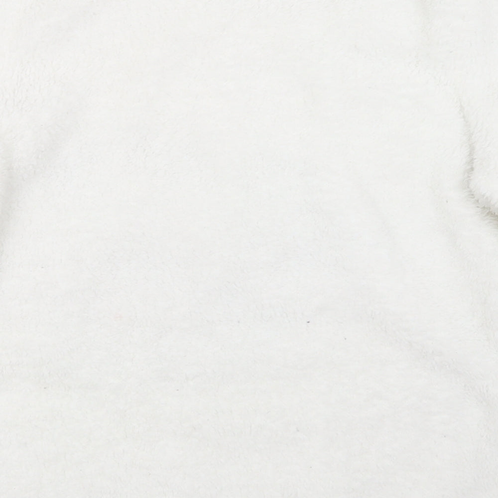 Avenue Womens White Geometric Top Pyjama Top Size 12
