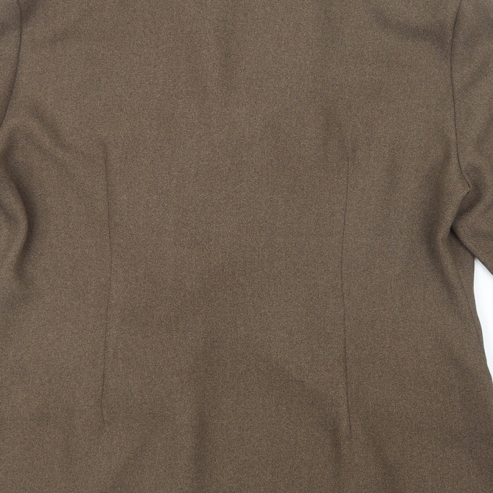 Wallis Womens Brown Jacket Size 16