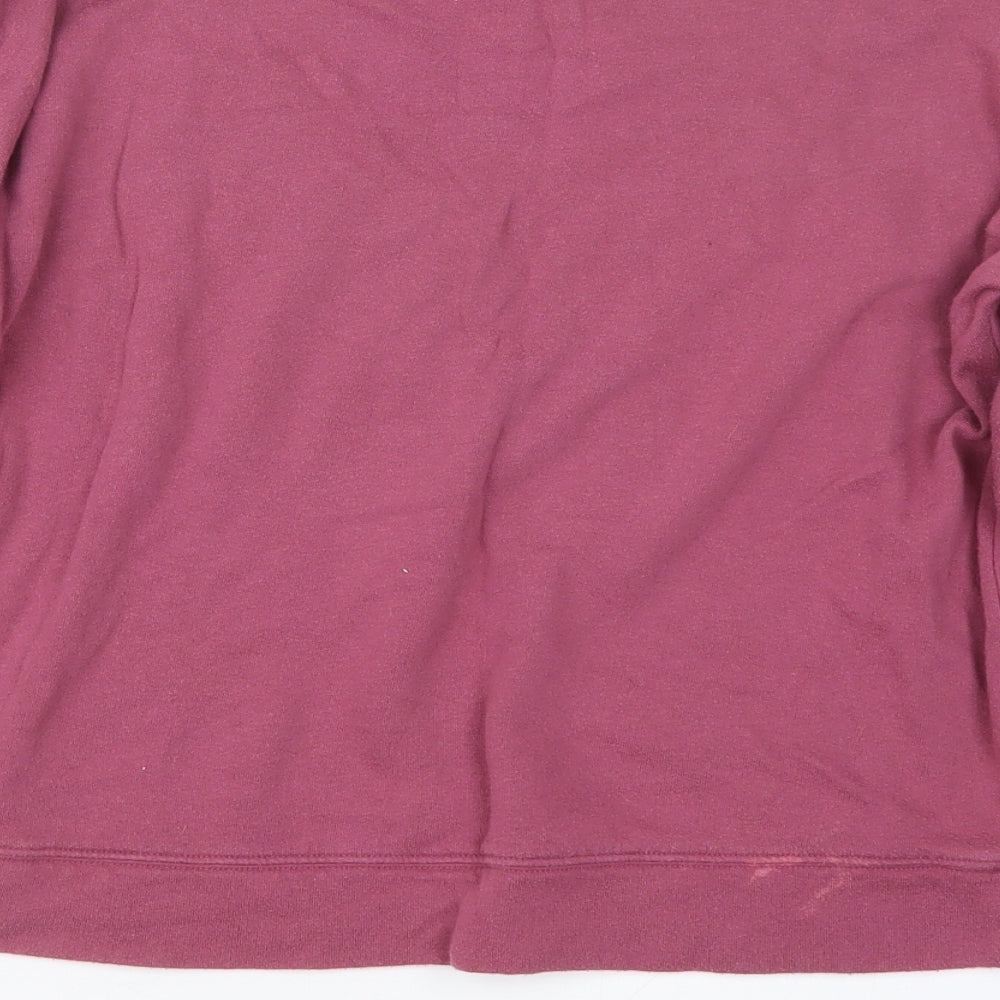 PINK Womens Pink Pullover Jumper Size XS