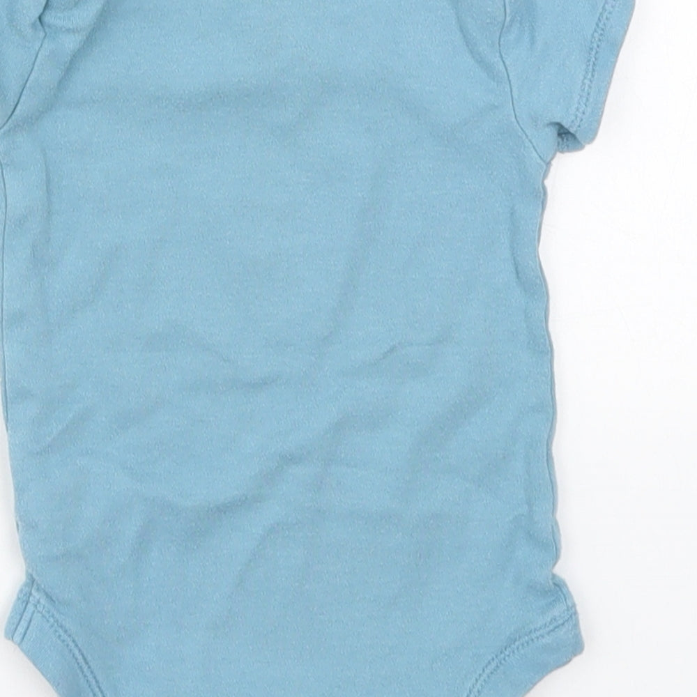 Matalan Baby Blue Babygrow One-Piece Size 6-9 Months - The Next Big Thing