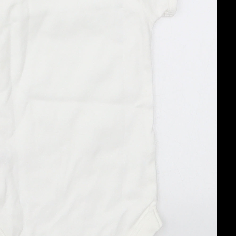 TU Baby White Babygrow One-Piece Size 6-9 Months