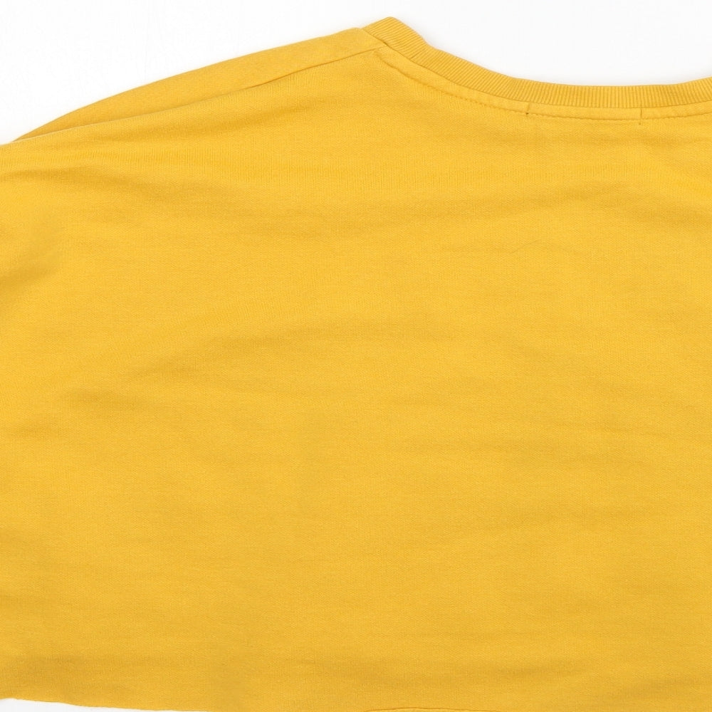 Primark Womens Yellow Pullover Jumper Size 12