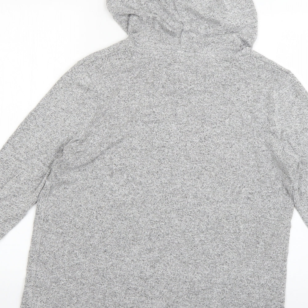 Matalan Womens Grey Pullover Hoodie Size M