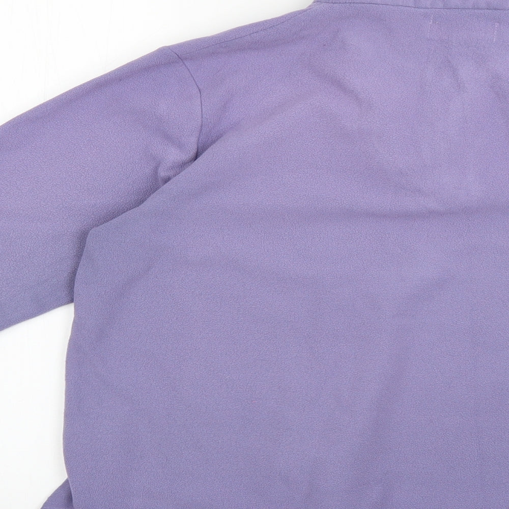 Active Womens Purple Pullover Jumper Size 14
