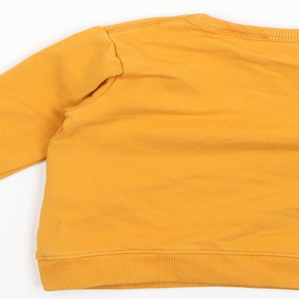 lft baby Baby Yellow Pullover Jumper Size 6-9 Months