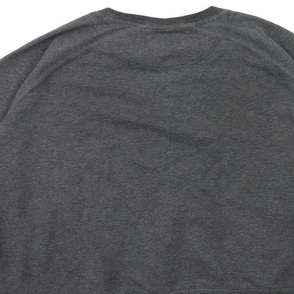 Cedarwood State Mens Grey Pullover Sweatshirt Size L