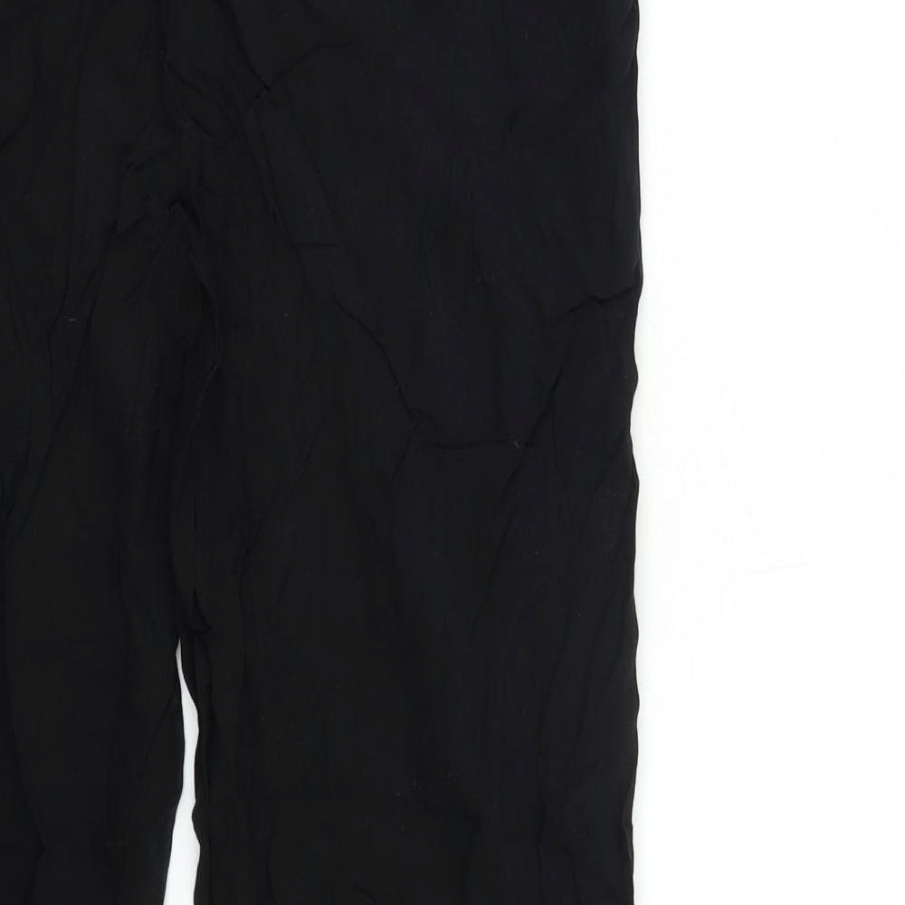Atmosphere Womens Black Trousers Size 10 L25 in