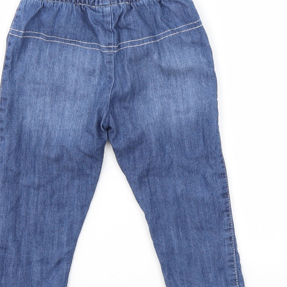 ST BENARD Baby Blue Capri Jeans Size 6-9 Months