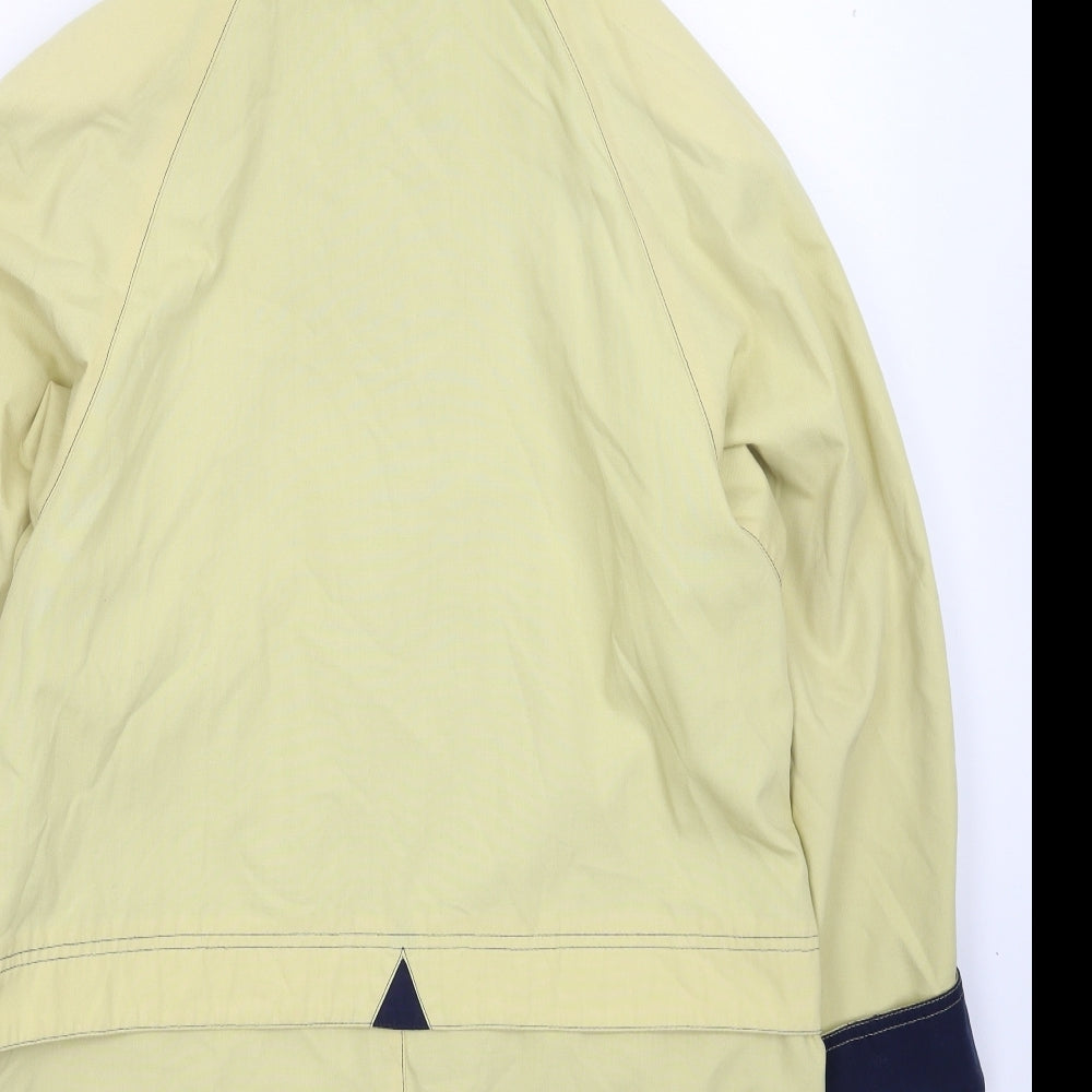 Klass Mens Yellow Jacket Coat Size XS