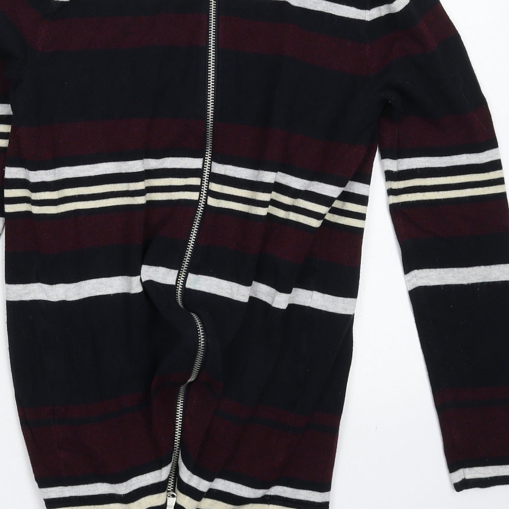 Principles Womens Multicoloured Striped Knit Pullover Jumper Size 8