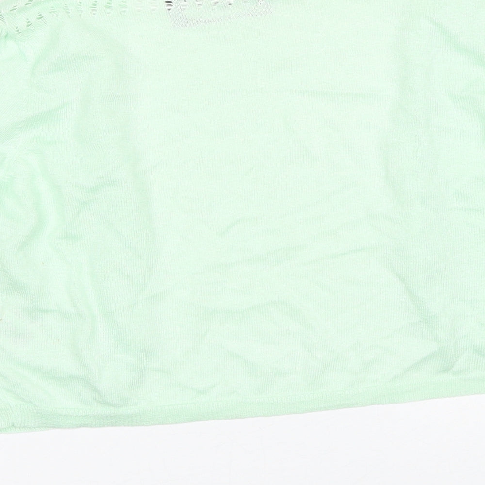 Atmosphere Womens Green Cape Jumper Size 10