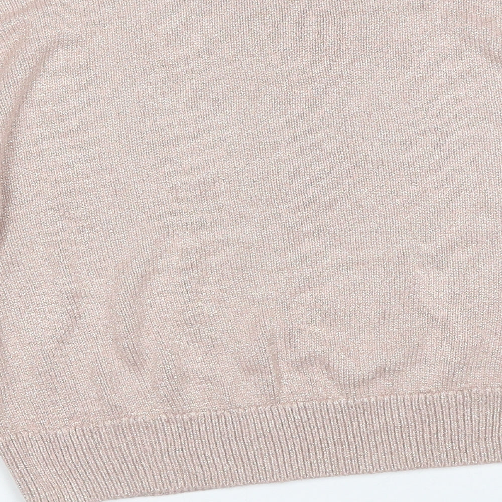 H&M Womens Pink Pullover Jumper Size L