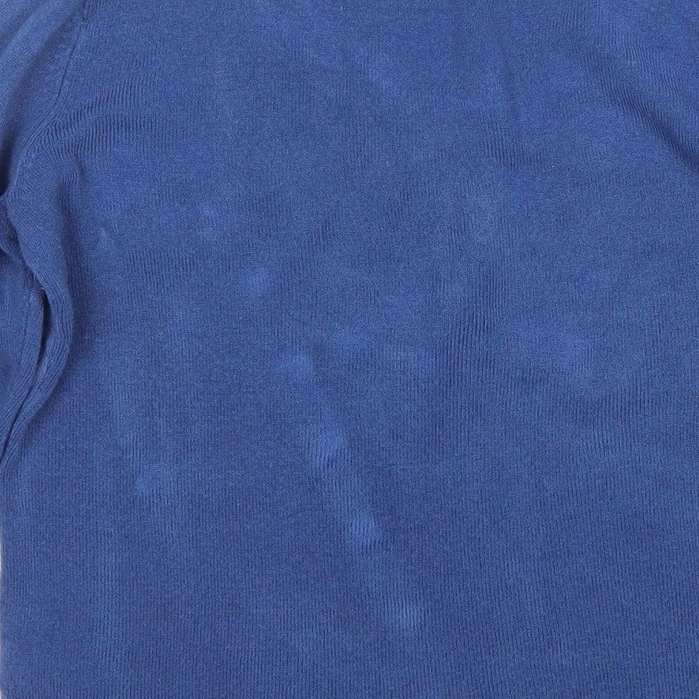 Per Una Womens Blue Pullover Jumper Size 12