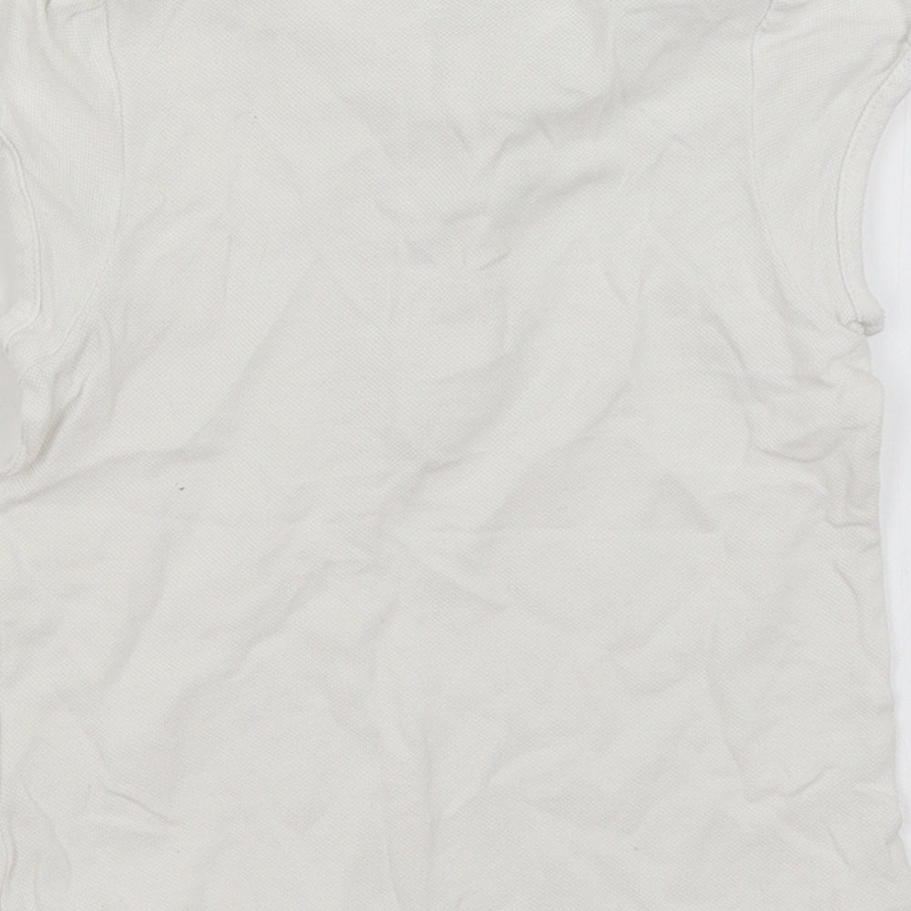 Matalan Girls White Basic Polo Size 5 Years