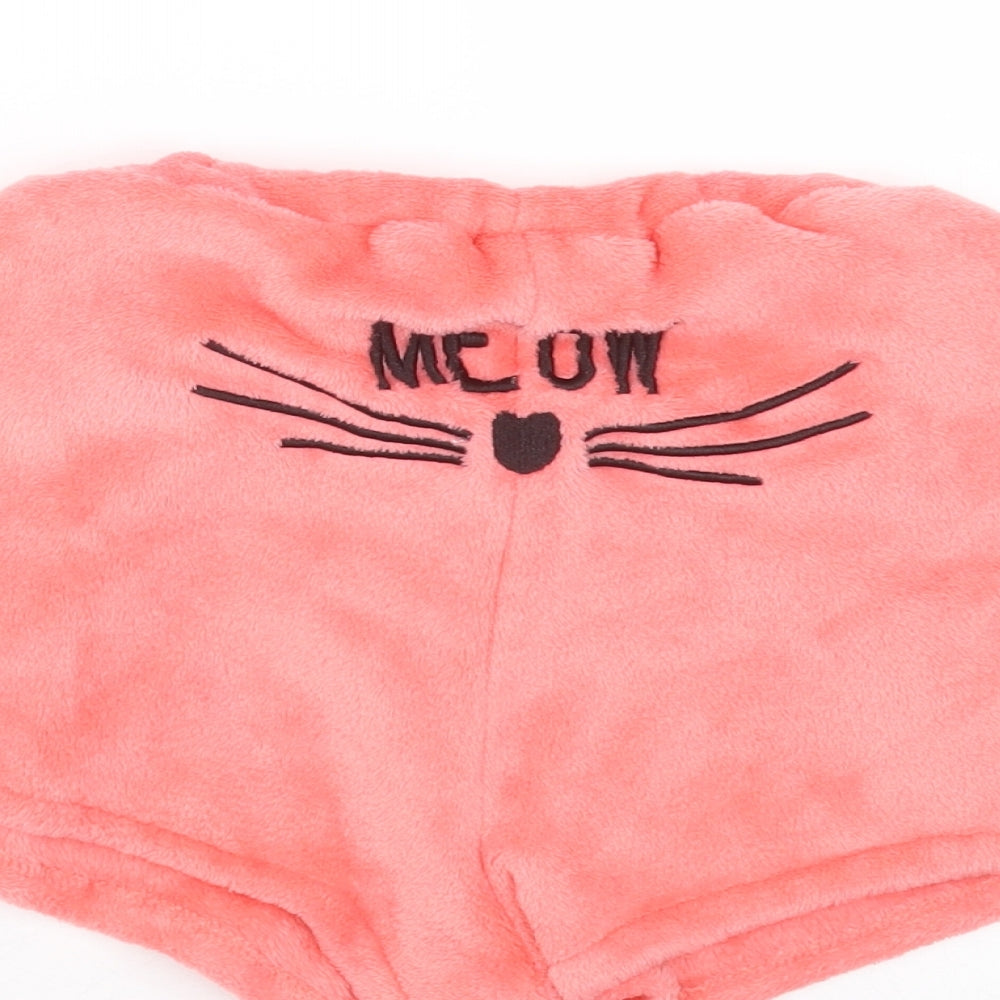 Preworn Womens Pink Hot Pants Shorts Size S - meow