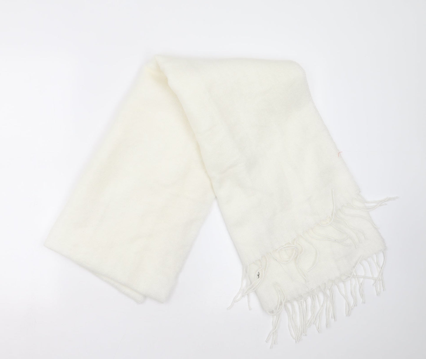 Preworn Womens White Scarf