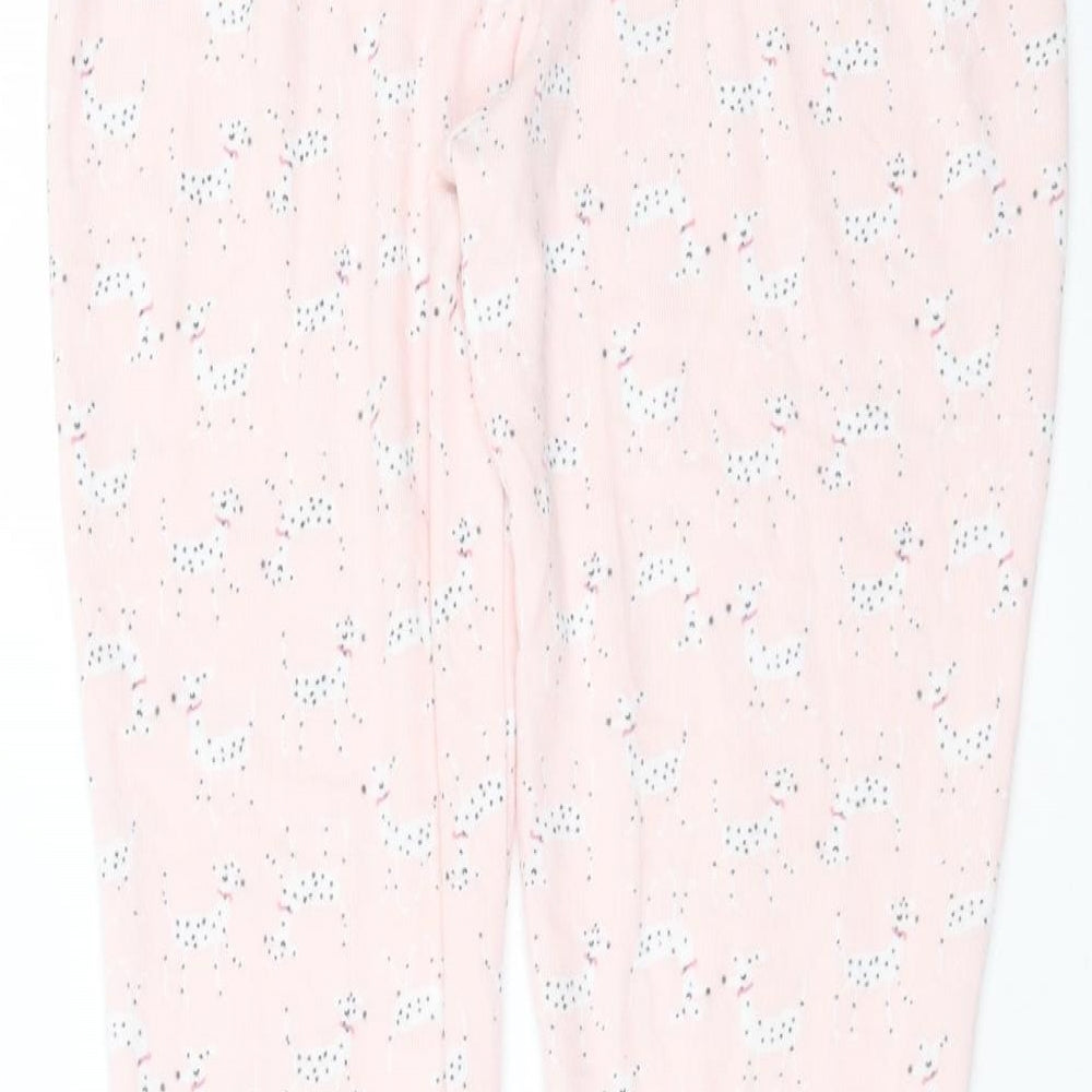 Boux Avenue Womens Pink Pyjama Pants Size 12 - dogs