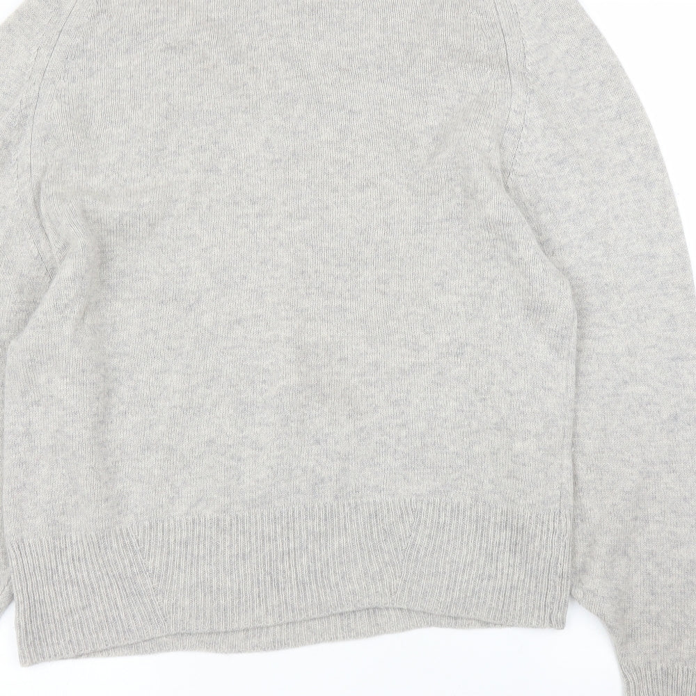 Preworn Womens Grey Pullover Jumper Size M