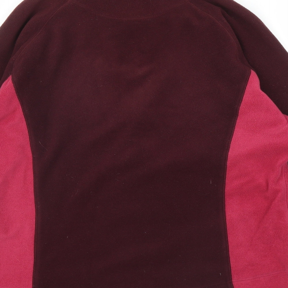 Campagnolo Womens Purple Fleece Pullover Jumper Size 12