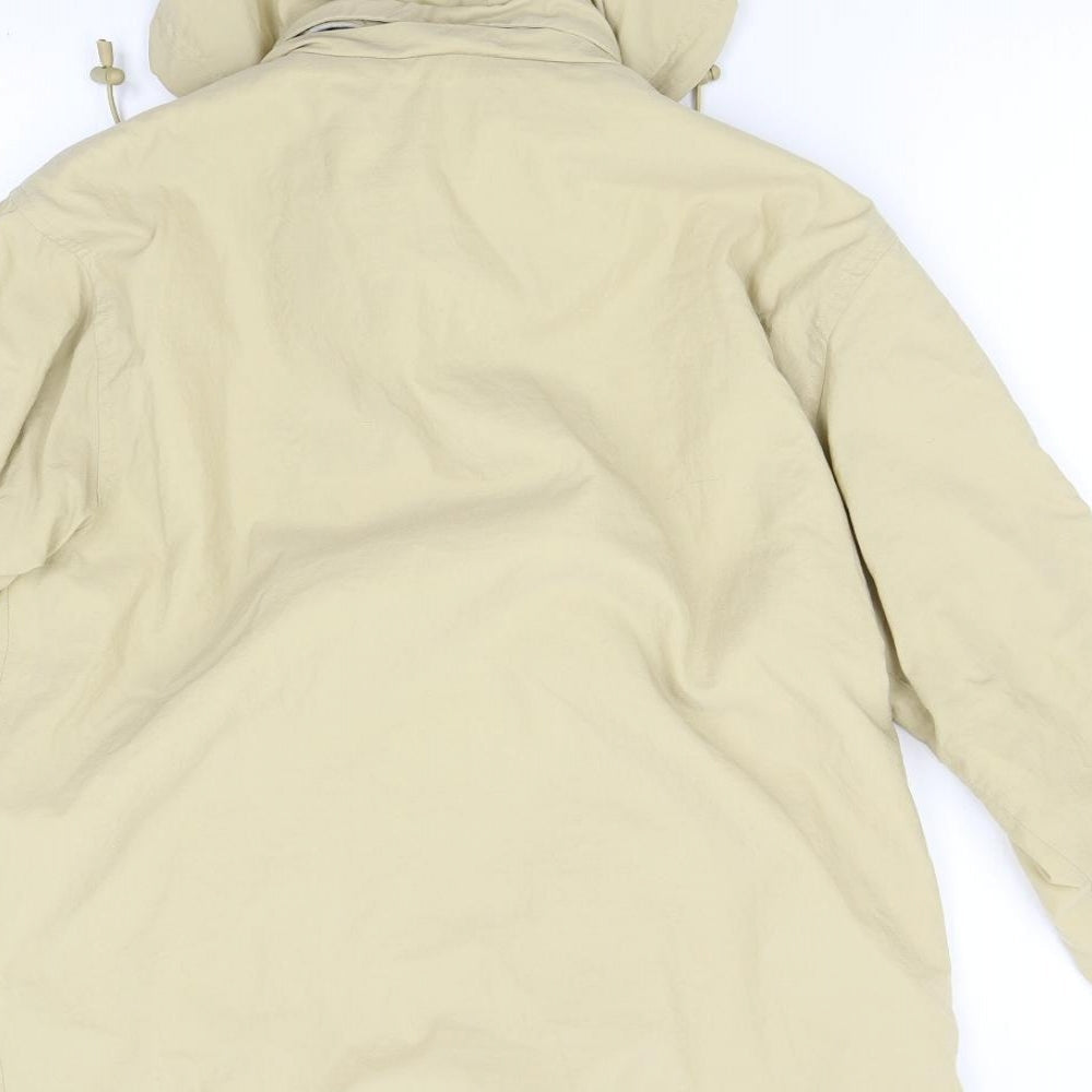 Marks & Spencer Womens Beige Overcoat Coat Size 8
