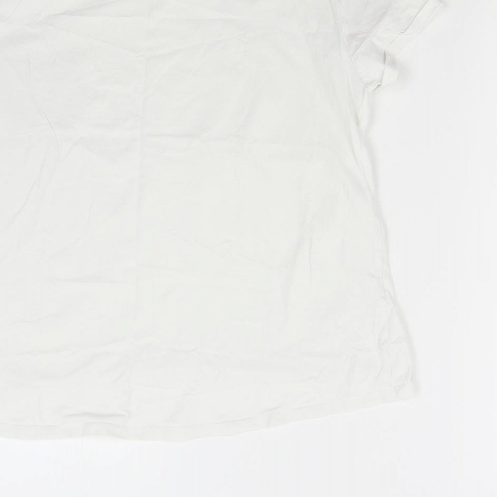 NEXT Womens White Top Pyjama Top Size M