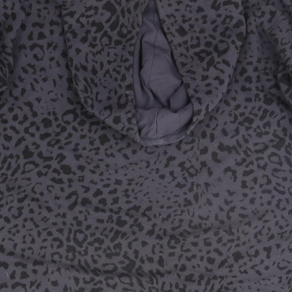 George Girls Green Animal Print Pullover Jumper Size 6-7 Years
