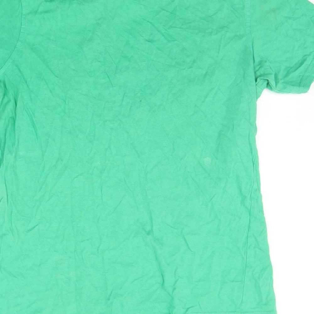 George Girls Green Basic T-Shirt Size 13-14 Years - chimp