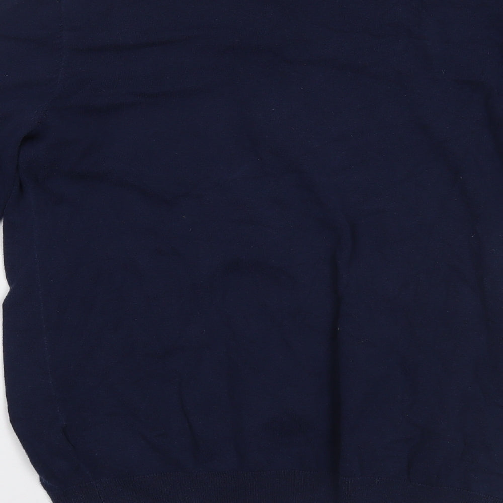 John Lewis Mens Blue Pullover Jumper Size S