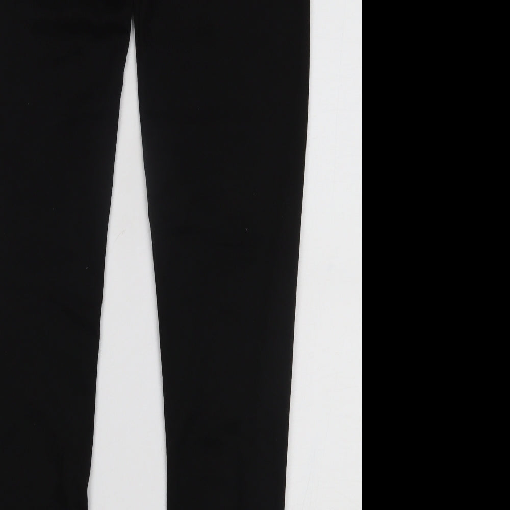 Preworn Womens Black Leggings Size M L30 in