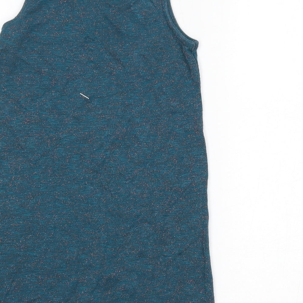 George Girls Blue Basic Tank Size 4-5 Years