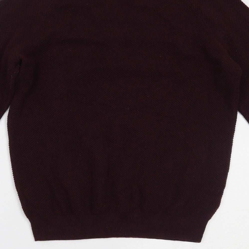 Burton Mens Purple Pullover Jumper Size S