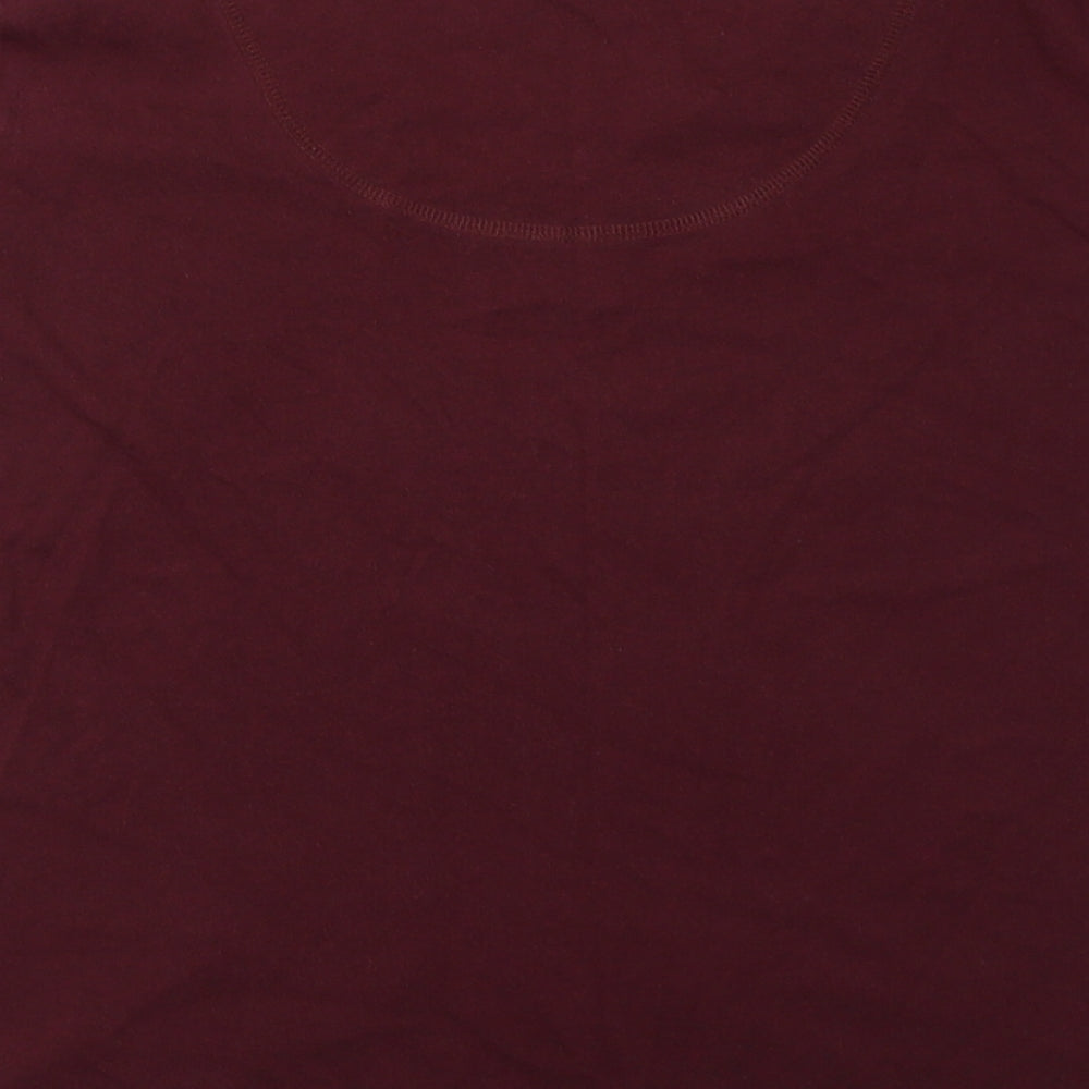 Marks & Spencer Womens Red Pyjama Top Size 14
