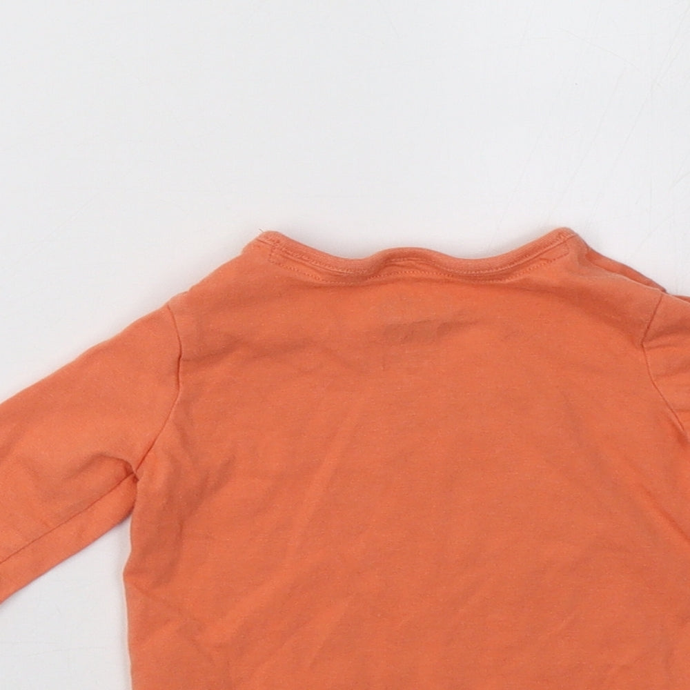 fred & fo Boys Orange Basic Casual Size 36 Months